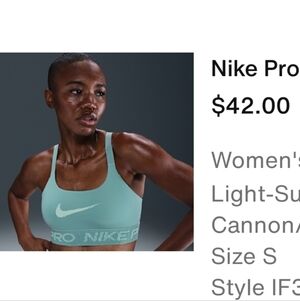 Nike Sportsbra S